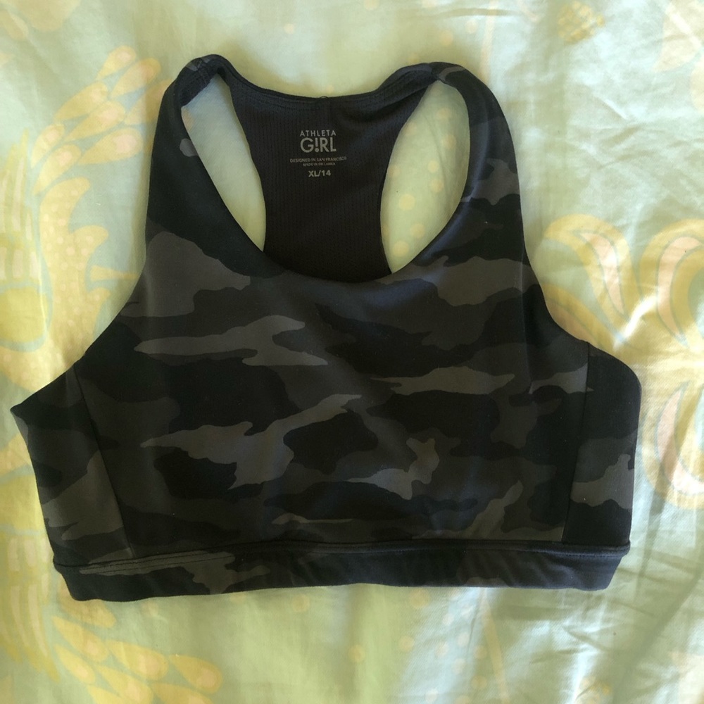athleta girls sports bra - girls large, women’s xs